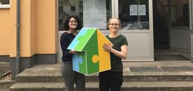 Sofie und Leiterin des MGH Franziska Häusler