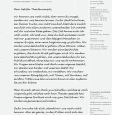 Persönliche Einladung