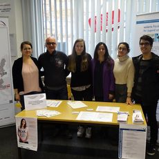 Die Jugendlichen konnten sich über die Projekte Young Mobility, Europäischer Solidaritätskorps und den Bundesfreiwilligendienst informieren.