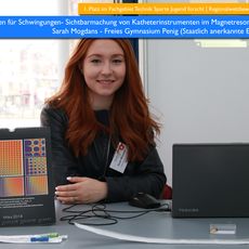 Sarah Mogdans - "Top Bedingungen für Schwingungen- Sichtbarmachung von Katheterinstrumenten im Magnetresonanztomographen"