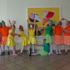 Hortkinder der Valentina-Tereschkowa-Grundschule